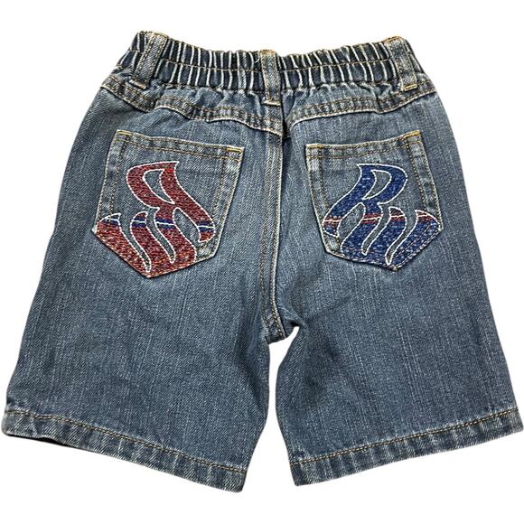 Rocawear Y2K Hip Hop Style Baby Denim Shorts - Picture 1 of 5